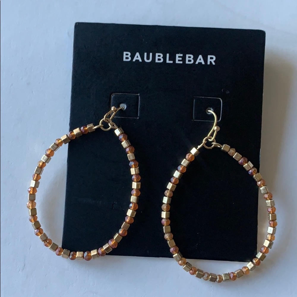 Baublebar hoop earings